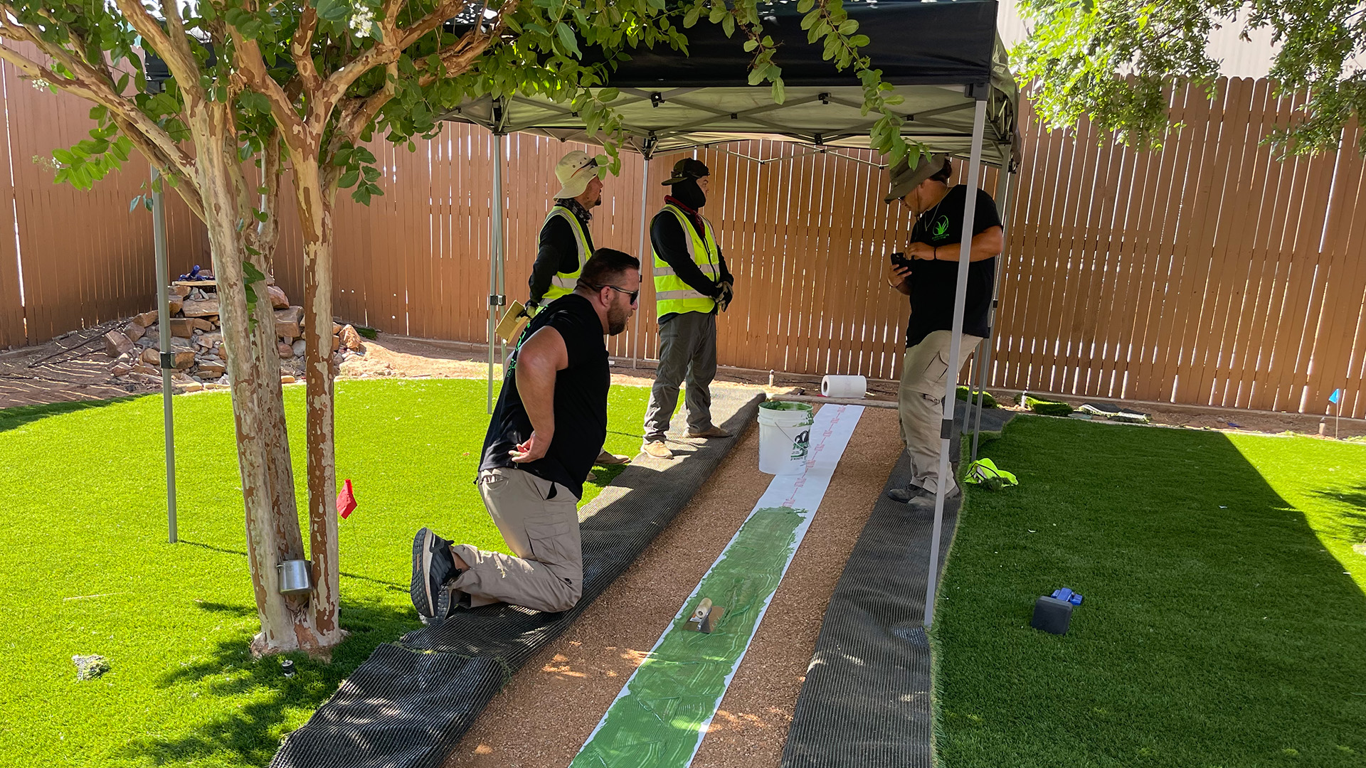 Specialized Training for Flawless Artificial Grass Installations